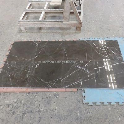 Natural Gray Stone Slab Bulgaria Grey Marble Price for Wall Tile Countertop