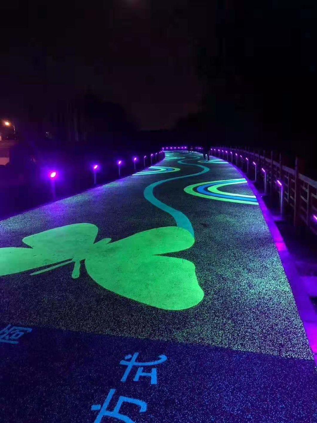 Walkway Garden Night Light Glow Stones Pebbbles Lumious Stones
