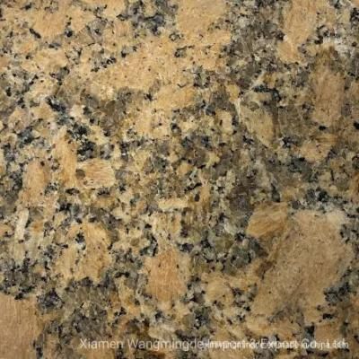 Giallo Fiorito Granite with Sommth Surface Use for Outdoor Decoration