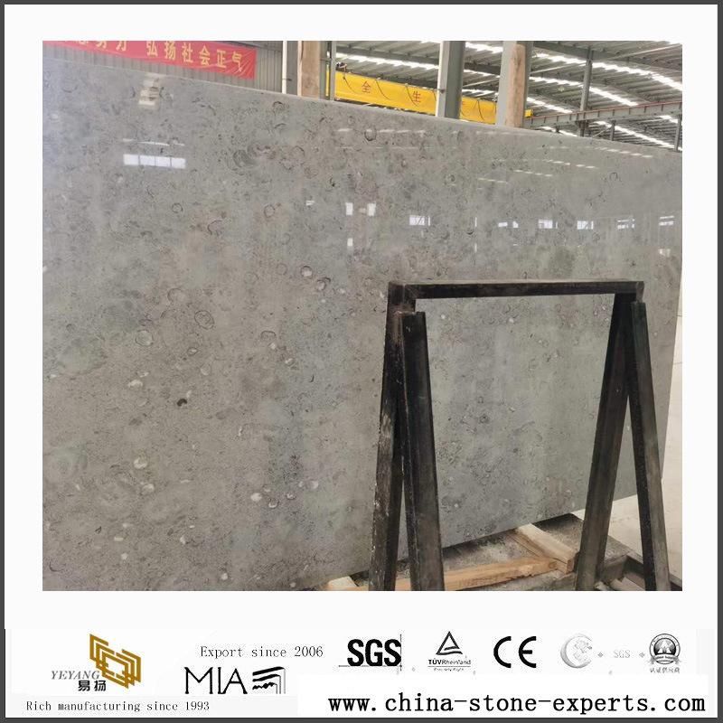 China Factory Direct Price Marble Cloudy Grey Timber Vein for Vanitytops/Tabletops/Worktops/Countertops
