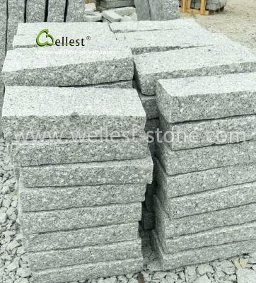 Big G603 Natural Spilt Granite Kerbstones for Garden Walkway Parking Place Street