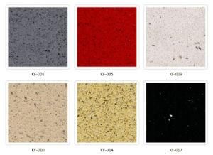 Long Lifespan 7 Moh Hardness Quartz Stone Slab