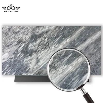 Lucency Transparent Natural Stone New Bardige Grey Marble for Villa Countertops