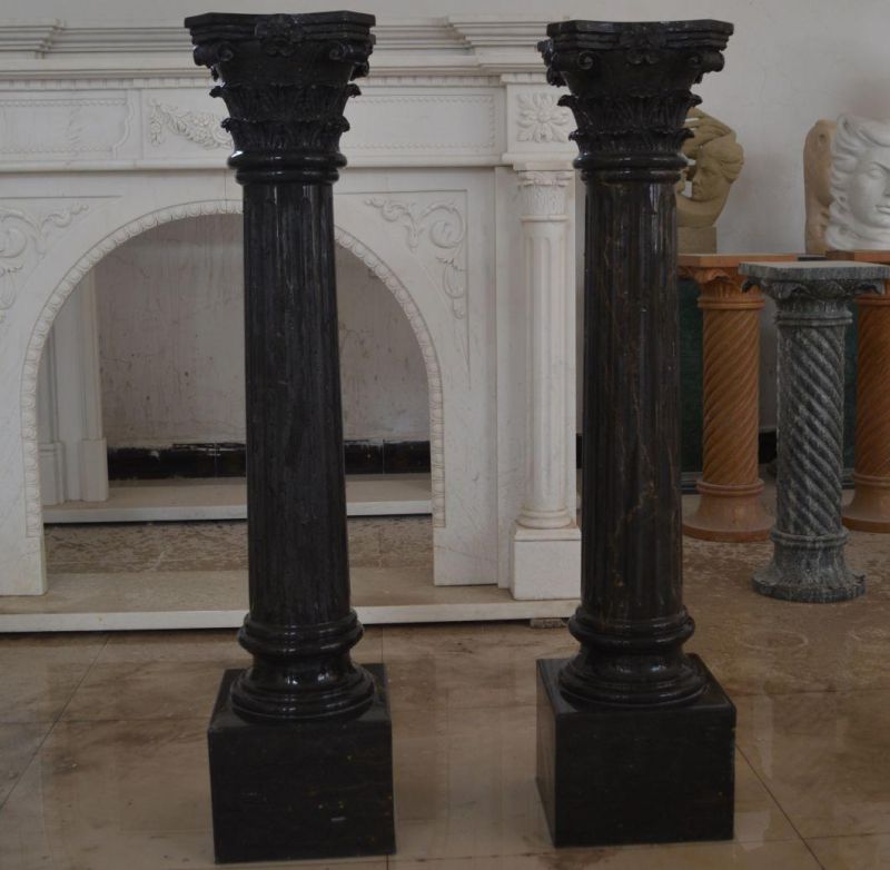 Marble Columns Customized Project Natural Marble Columns Pillars
