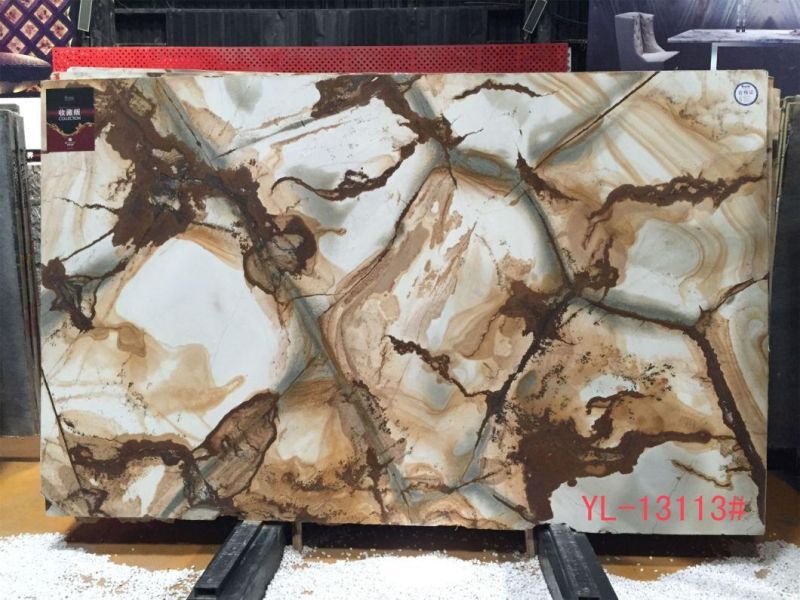 Flamenco Marble Slabs for Interior Flooring Wall Decoration
