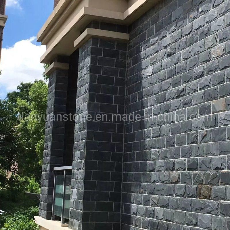 G603 Granite Wall Cladding Stone Mushroom Shape Decorative Wall Facing Stone