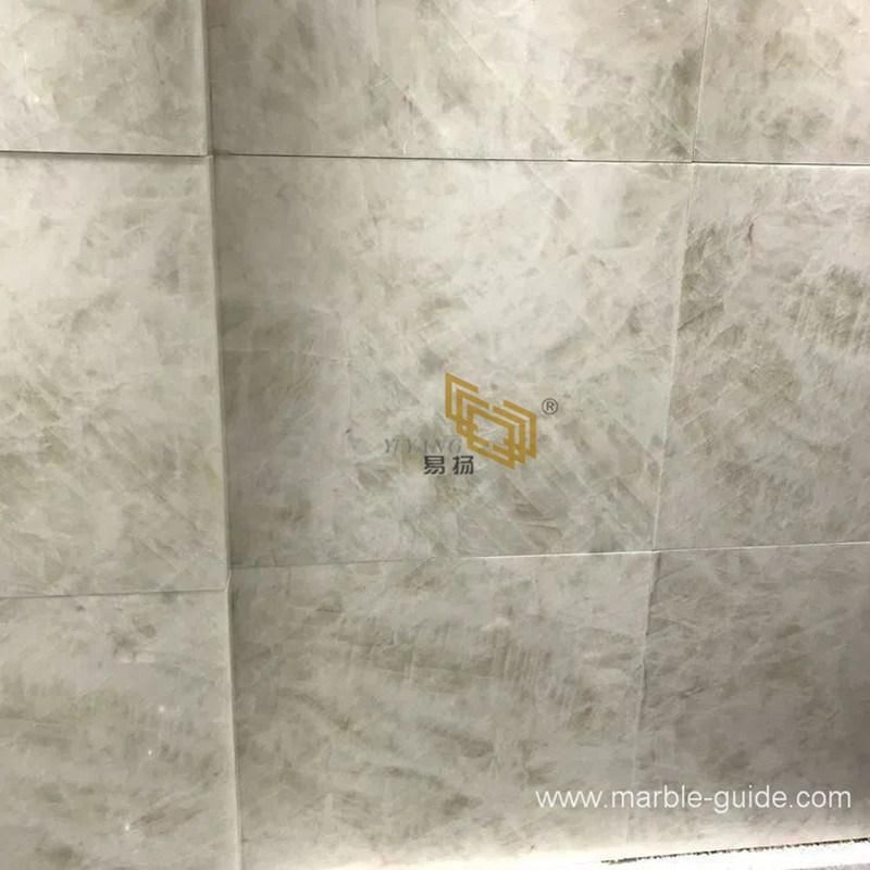 Natural Lotus White Marble for Handrail/Interior/Decoration/Flooring/Wall/Baluster