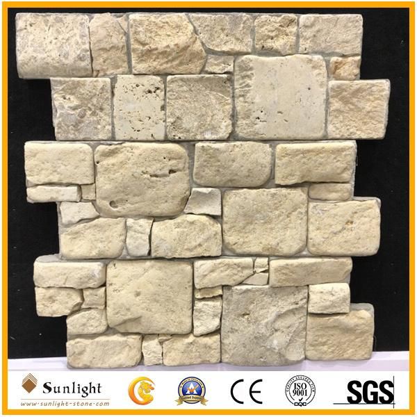 Wholesale Natural Stone Black/Yellow Culture Stone for Wall Clading