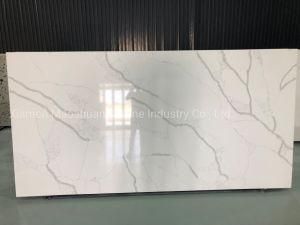 Stone Quartz Slab for Countertop and Flooring Tile Project