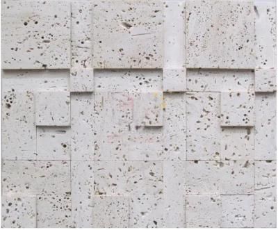 Natural Wooden Pattern Marble Stone Mosaic Tile