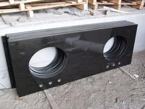 Mongolia Black Granite Polished Tiles&Slabs