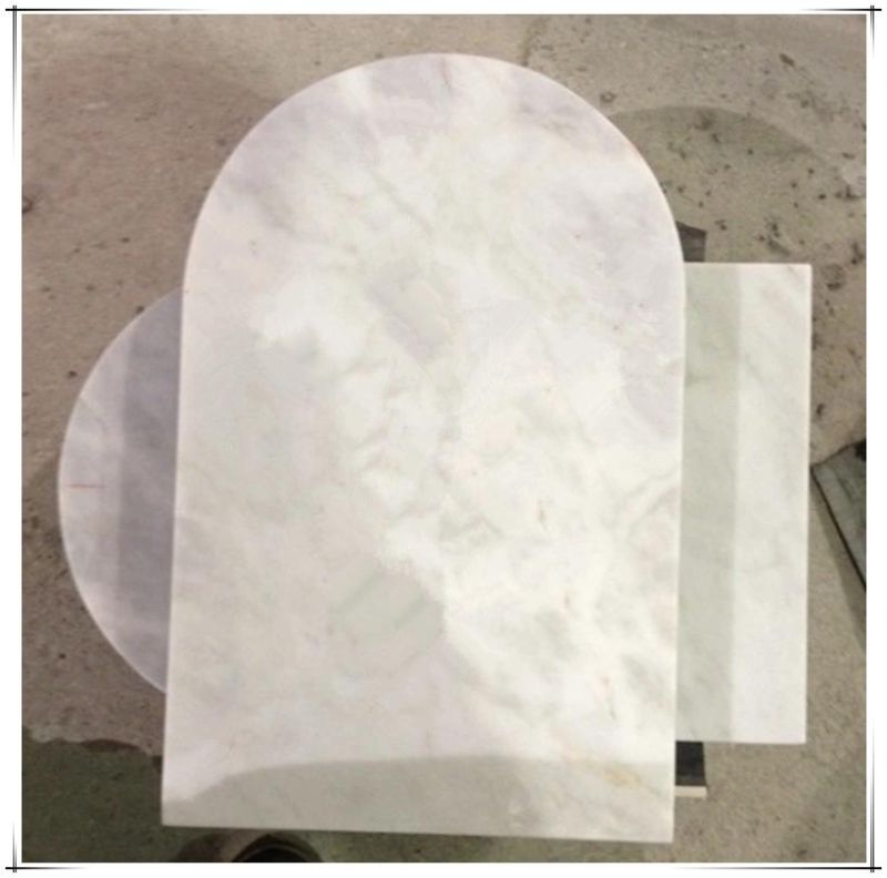 Wholesales White Marble Tombstone Memorial Stones Headstone for Graves