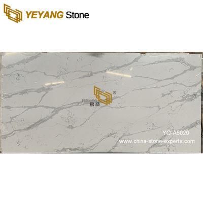 Chinese Supplier Calacatta Quartz Slabs for Kitchen/Bathroom/Vanity/Countertops