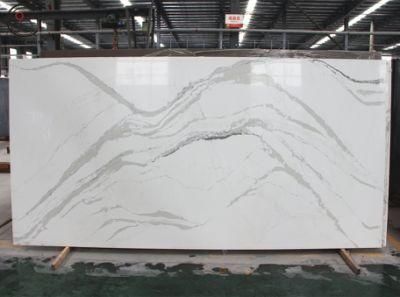 What Is Best Quality Calacatta Quartz Stone Slab