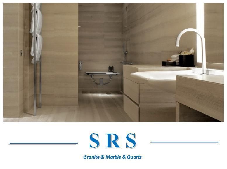 China White Wooden Grain Marble for Bathroom/Flooring/Wall