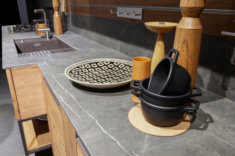 Grey/White/Black Color Porcerlain Stone Slabs Sintered Stone for Living Room TV Background Building Porcelain Slab Interior Decoration Honed Matt