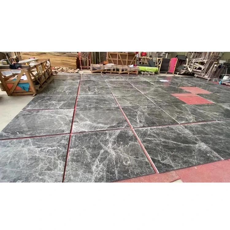 Factory Price Natural Emma Grey Marble Flooring and Wall Tiles for Hotel