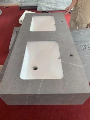 Modern Design Sintered Stone Customized Washroom Vanitytop