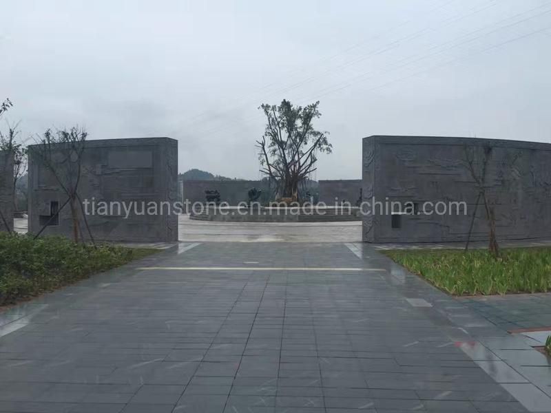 Hand Carved Sandstone Relievo Carving for Wall Decoration