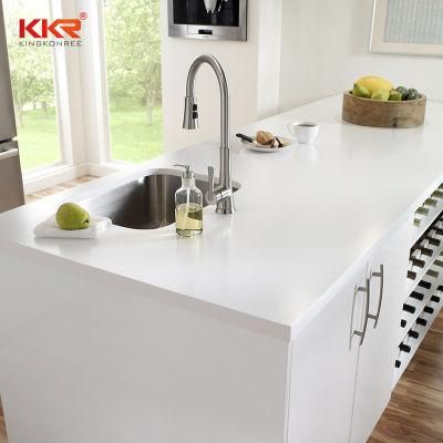 Artificial Stone Resin Quartz Calcatta Marble Counter Top Corian Solid Surface Kitchen Countertop