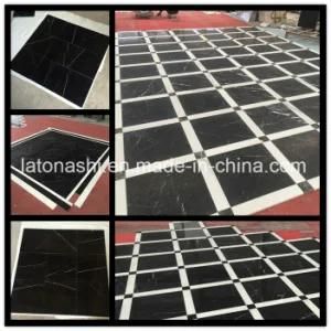 Chinese Black Flamed Nature Granite Marble Stone Floor Tiles