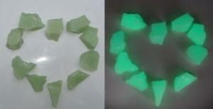 5kg 15-25mm Glow Breakstones / Glow Fragment Glow Stone Highest Luminancefor Decoration and Pave etc