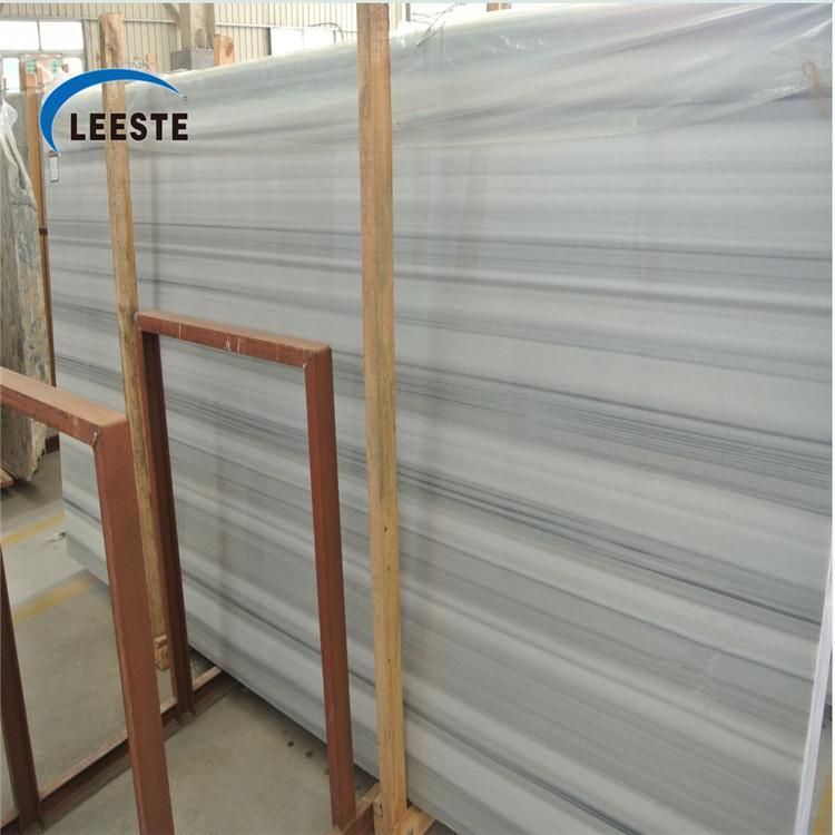 Marmaras White Marble Natural White Marble with Straight Grey Veins
