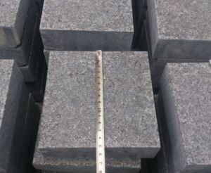 G684 Black Granite Stone Paving for Project
