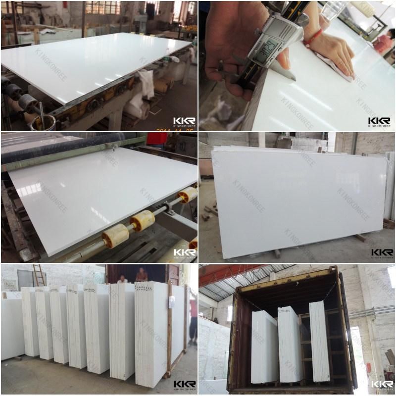Big Slab White Quartz Mirror White Sparkle Quartz Stone