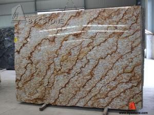 Yellow Gold Granite Slabs / Tile for Countertop &amp; Vanity Top