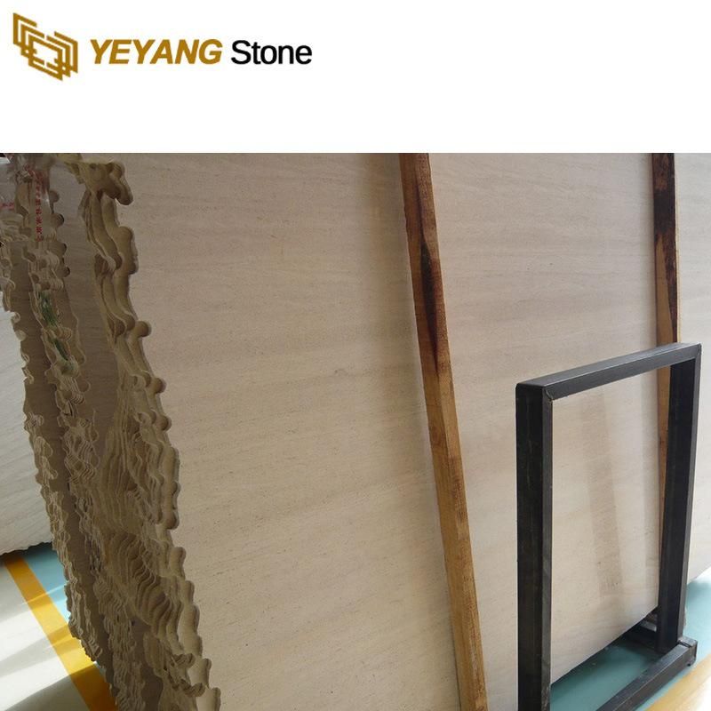High Quality Moca Yellow/Cream Marble Slabs for Projects