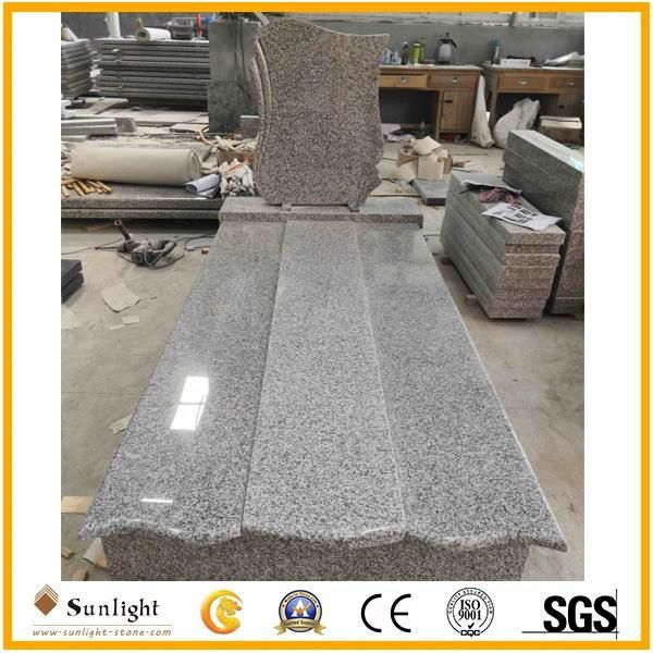 Hot India Aurora Granite Monument/Gravestone/Tombstone for Poland Market