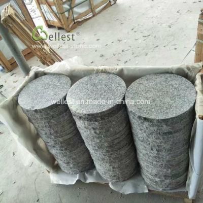 Wholesale Silver Grey Granite Round Garden Stepper and Stepping Stone