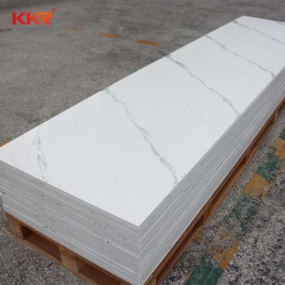 Resin Stone Slabs Acrylic Solid Surface Sheets PMMA Corian for Wall Panel