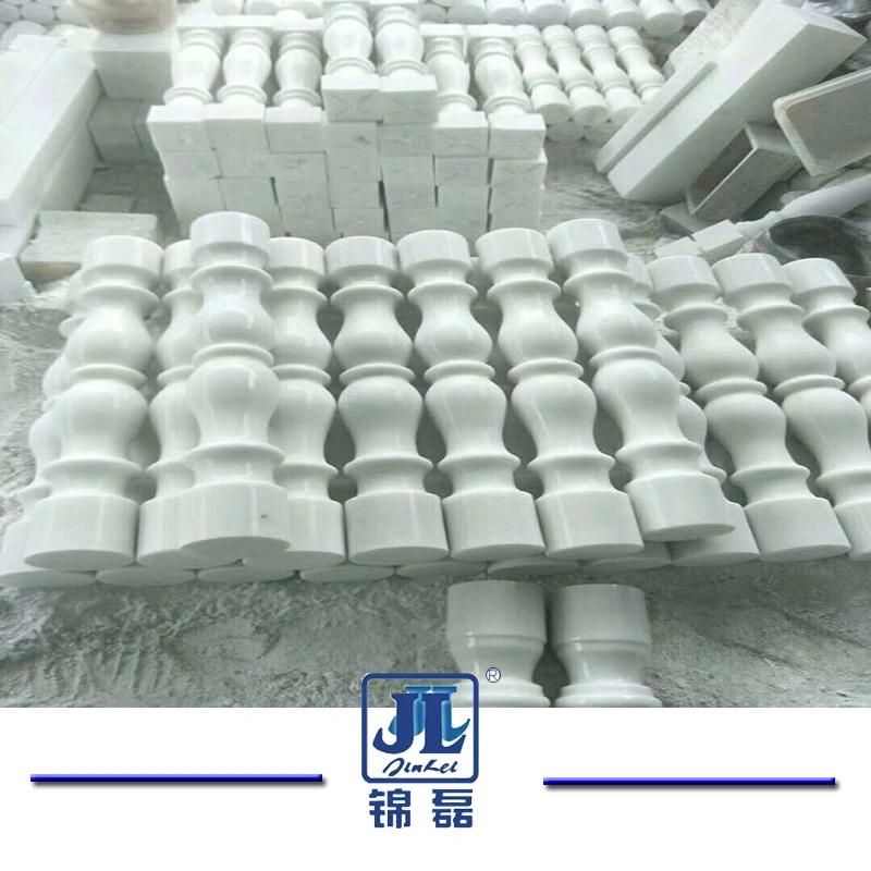 Natural Stone Red/Grey/White Granite/Marble Stone Balustrade/Baluster Price for Railing