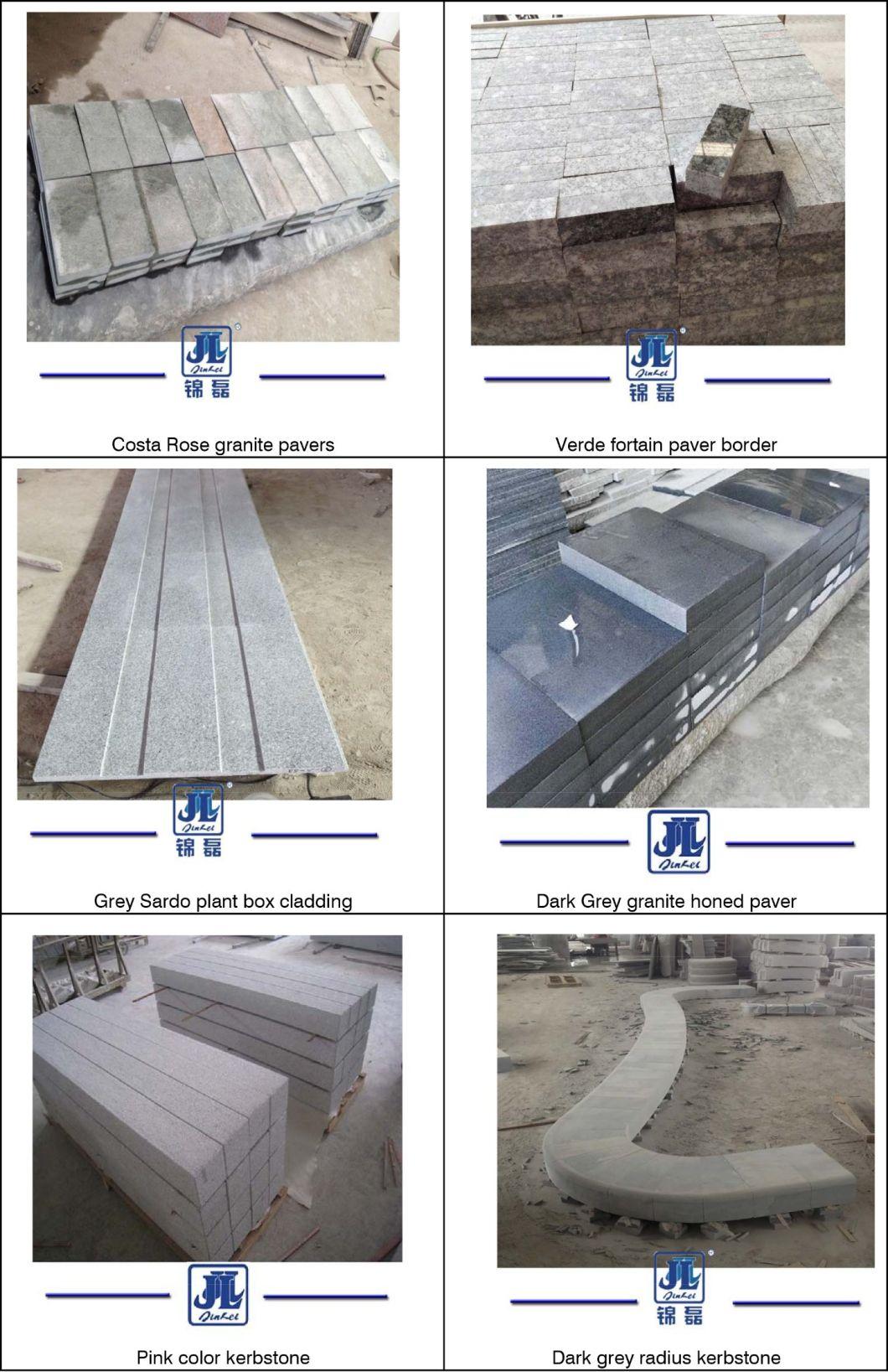 Natural Granite Stone Copping for Landscaping Project /Tropical Brown, Dark Grey, G603, G623, G682