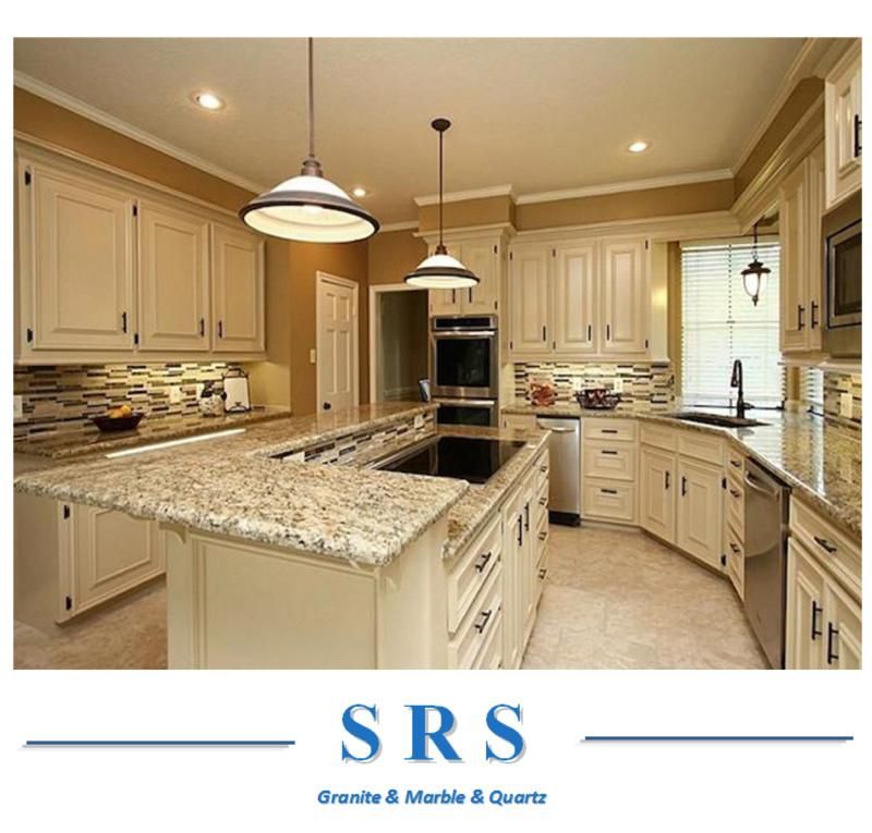 Santa Cecilia Yellow Granite for Countertops and Vanity Tops