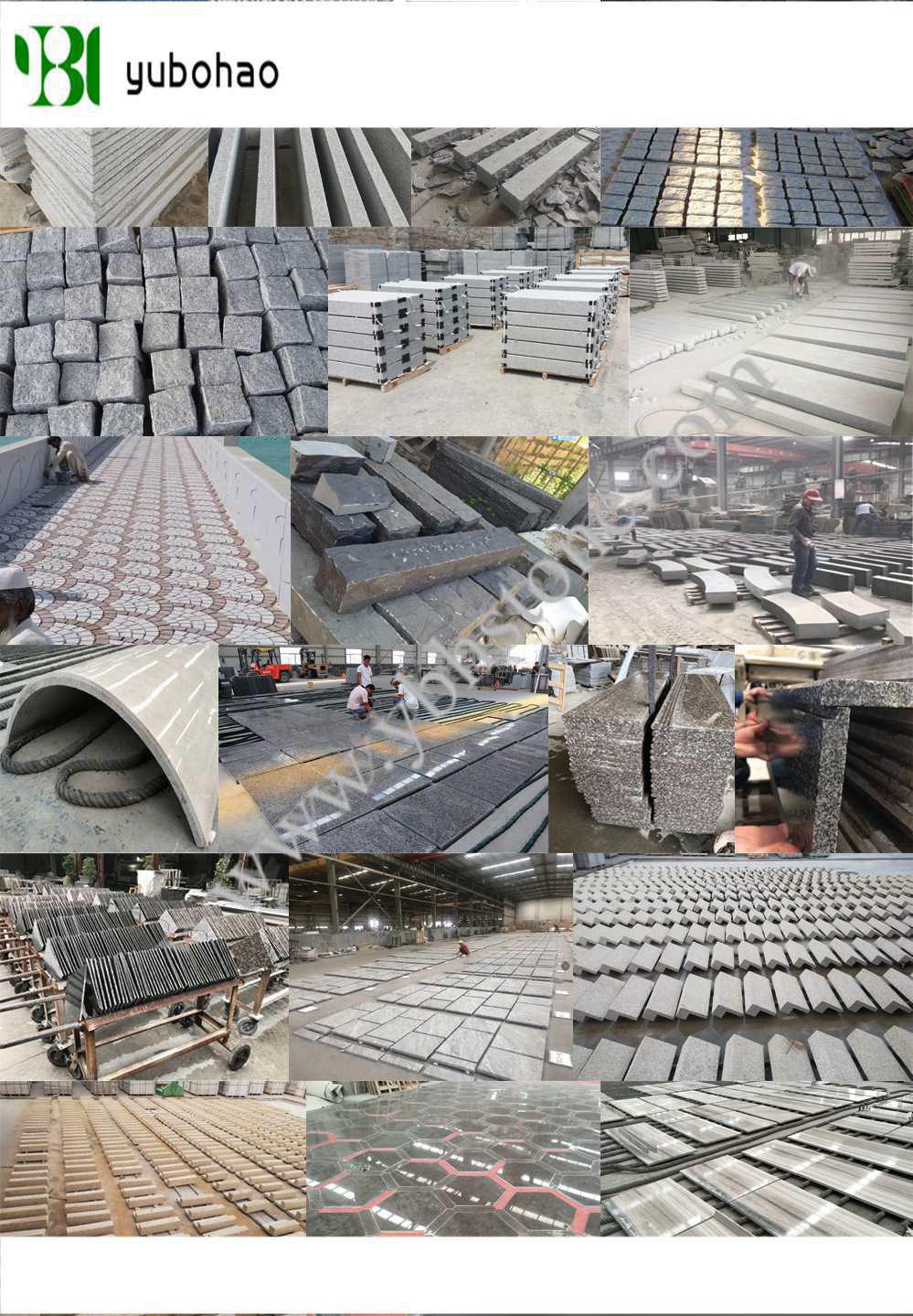 New G654/Padong Dark/Flamed Granite Kerbstone/Curved Kerbstone for Paving Stone/Garden Stepping Stone