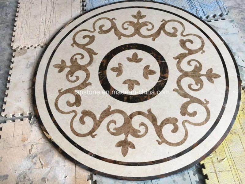 Marble Water Jet /Medallion/Marble Waterjet/Marble Pattern for Commercial and Residential