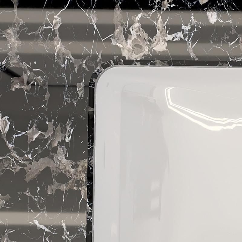 Yunfu Stone Supplier Black Marble Countertop Matching Cabine Vanity Table Bathroom Vanitie Countertops Vanity Tops