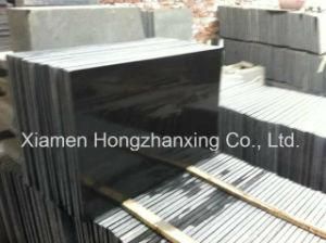 Polished Black Granite Tile, Hebei Black Granite Tile Slab