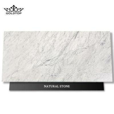 Superior Quality Retro Natural Stone Carrara White Marble for Villa Top Countertops