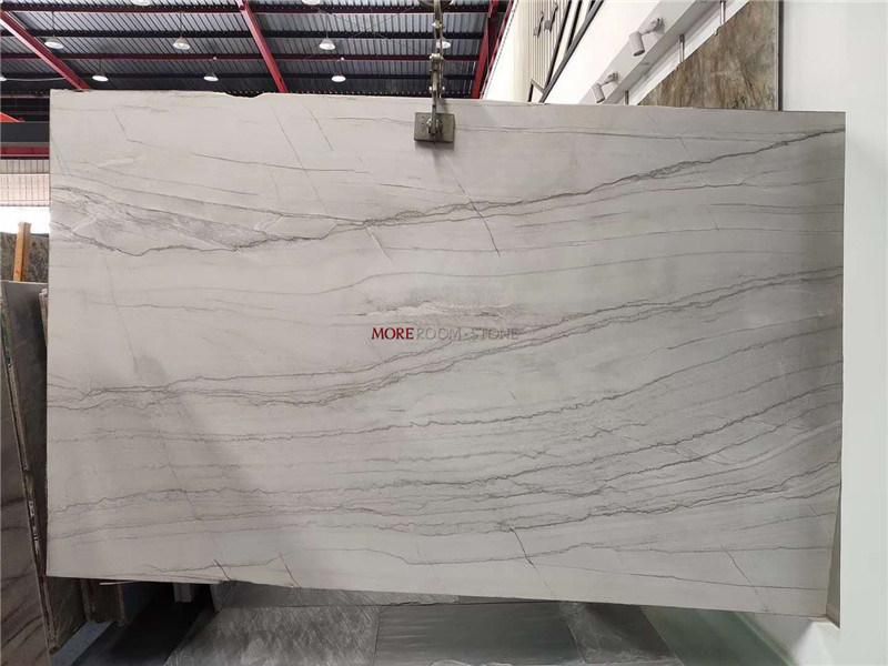 Calacatta Brasil Grey Marble Stone Slab