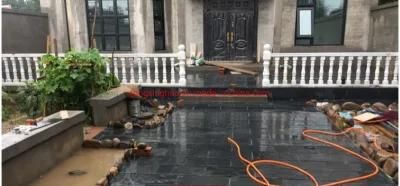 Low Price Honed Garden Paving Stone Black/Grey/Blue Limestone/Bluestone for Flooring Tiles and Road Stone