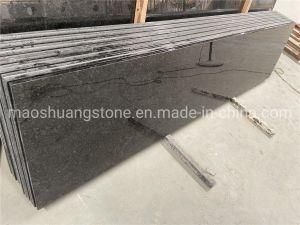 High Quality Angola Black Granite for Kitchen Tops/ Vanity Tops