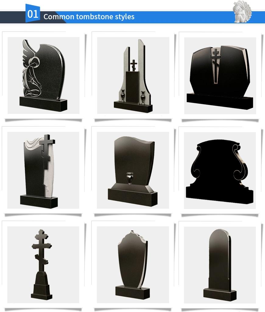 Granite-Tombstone-Design China Black Hebei Black Shanxi Black