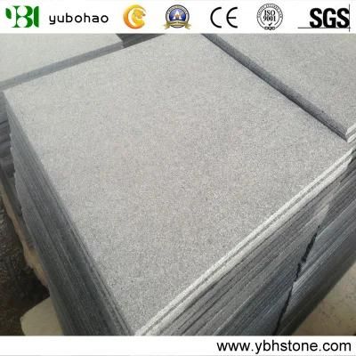 New G654/Flamed Dark Grey Granite Tile for Wall Cladding Stone