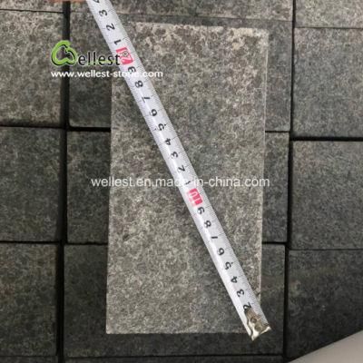 G684 Black Basalt Granite Cobblestone Setts Paving Stone