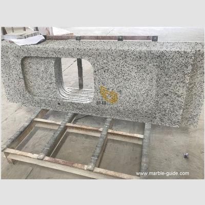 Chinese Factory Price Bala/Rose White Granite Countertop for Kitchen/Bathroom Vanity Top