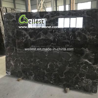 The Cheapest Popular Chinese Dark Brown Emperador Marble Big Slab